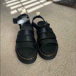 dr. marten blair platform sandals